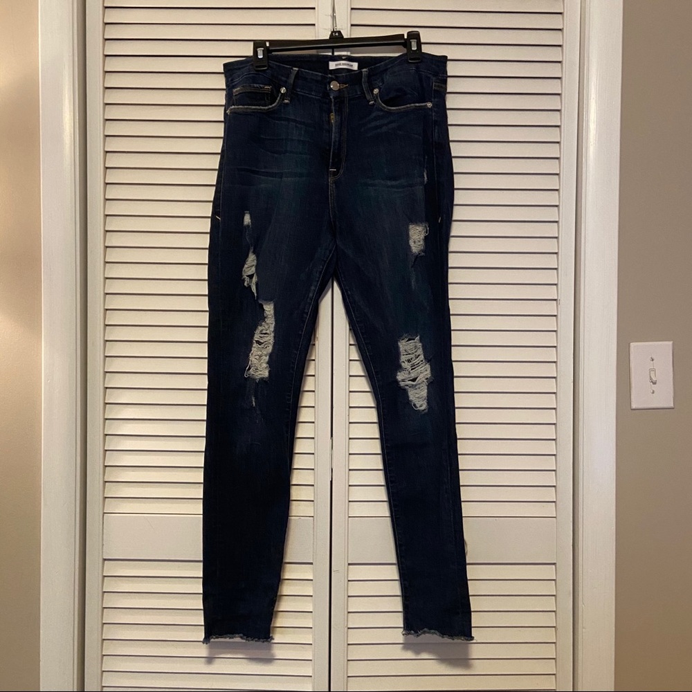 Good American Distressed Jeans